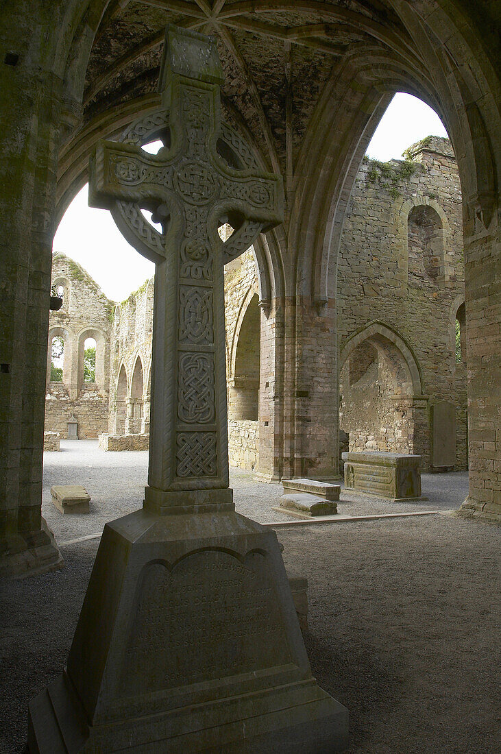 outdoor photo, summer, Jerpoint Abbey, County Kilkenny, Ireland, Europe