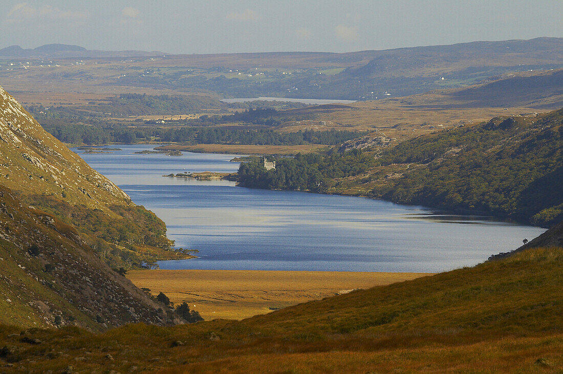 Außenaufnahme, Glenveagh National Park, Lough Beagh, County Donegal, Irland, Europa