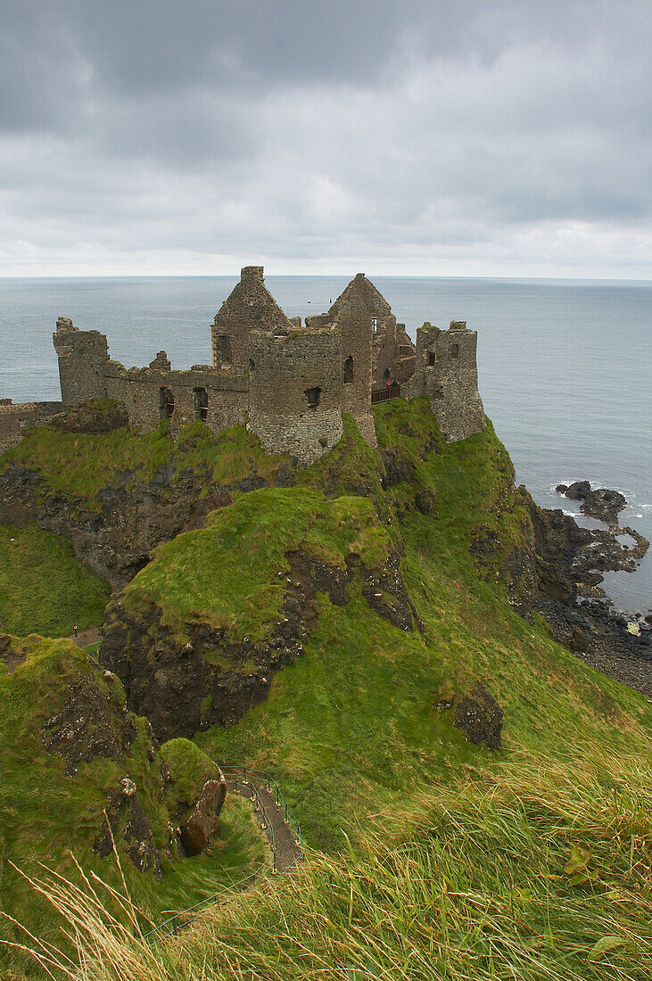 outdoor photo, Dunluce Castle, County Antrim, Ulster, Northern Ireland, Europe