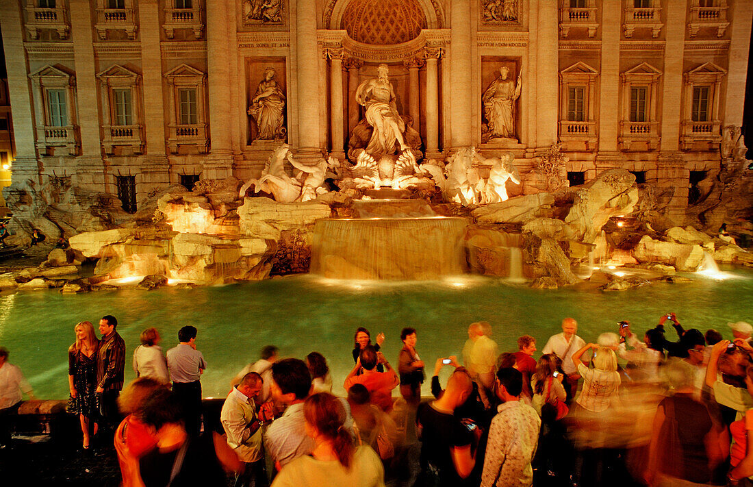 Trevi Fountain, Fontana di Trevi, Italy, Rom, Piazza di Trevi