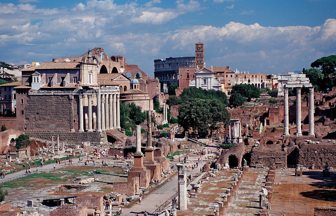 Forum Romanum, Italien, Rom