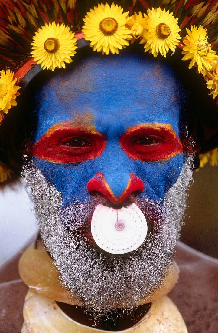 Wahgi Valley people. Papua New Guinea