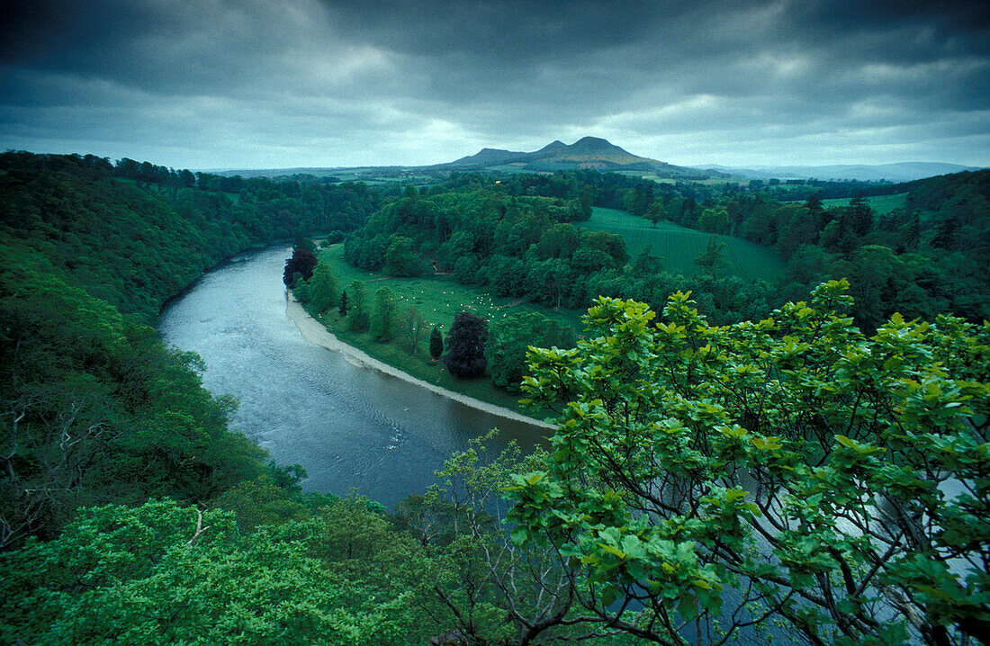Scott's View, Borders, Schottland, Grossbritannien