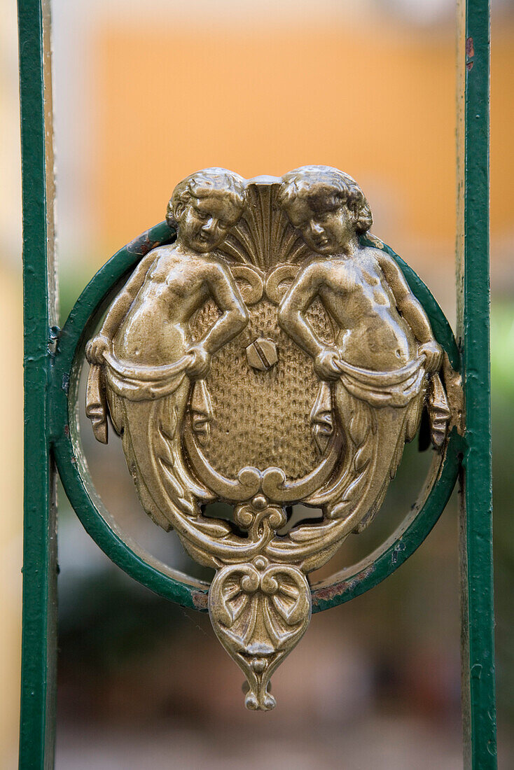 Ornamental Door Knocker, Venice, Veneto, Italy