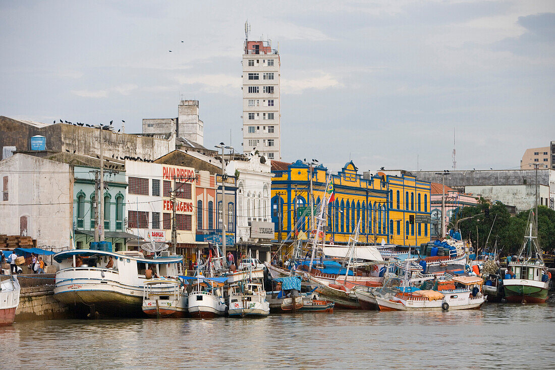 Amazon River Waterfront, Belem, Para, Brazil, South America