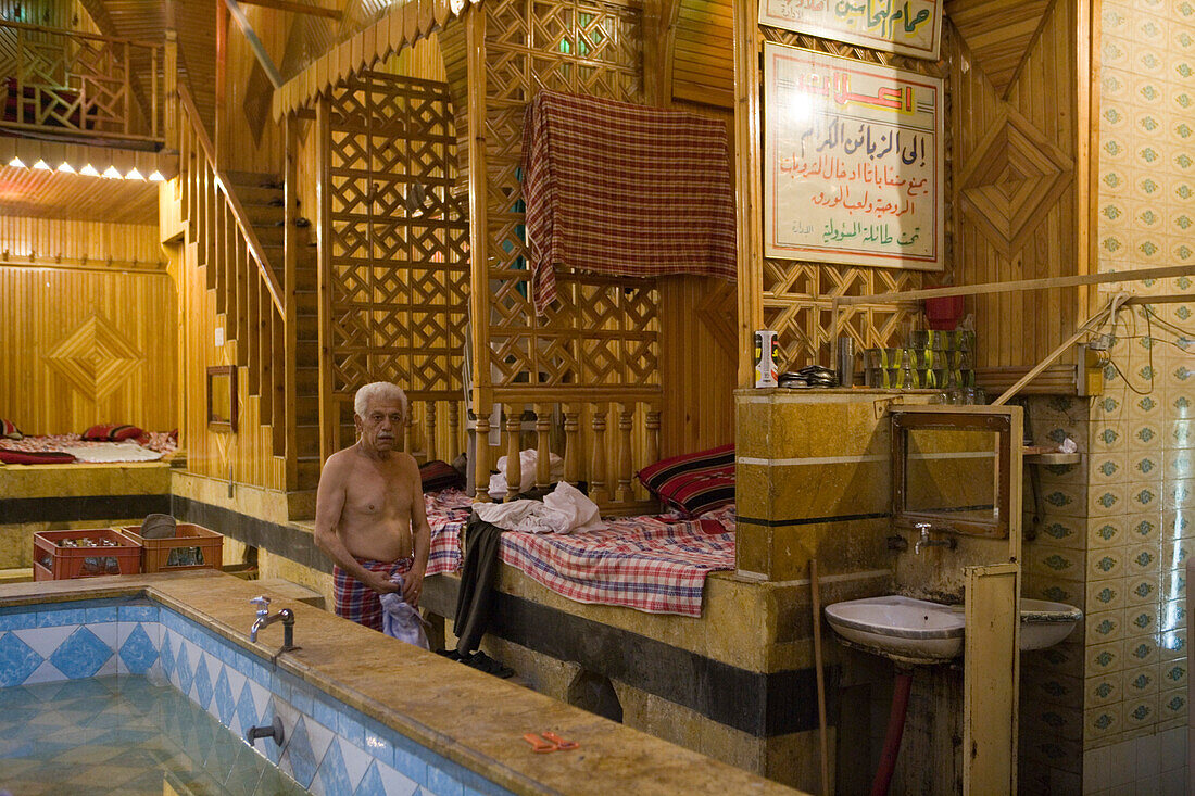 Hammam Al Nahaseen Türkisches Bad, Aleppo, Syrien, Naher Osten, Asien