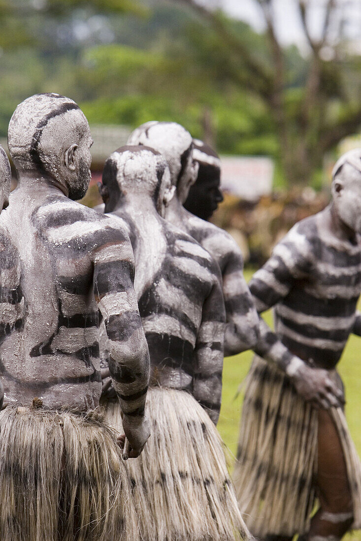 Schlangenmenschen Warakala bei Singsing Tanz, Lae, Papua Neuguinea, Ozeanien