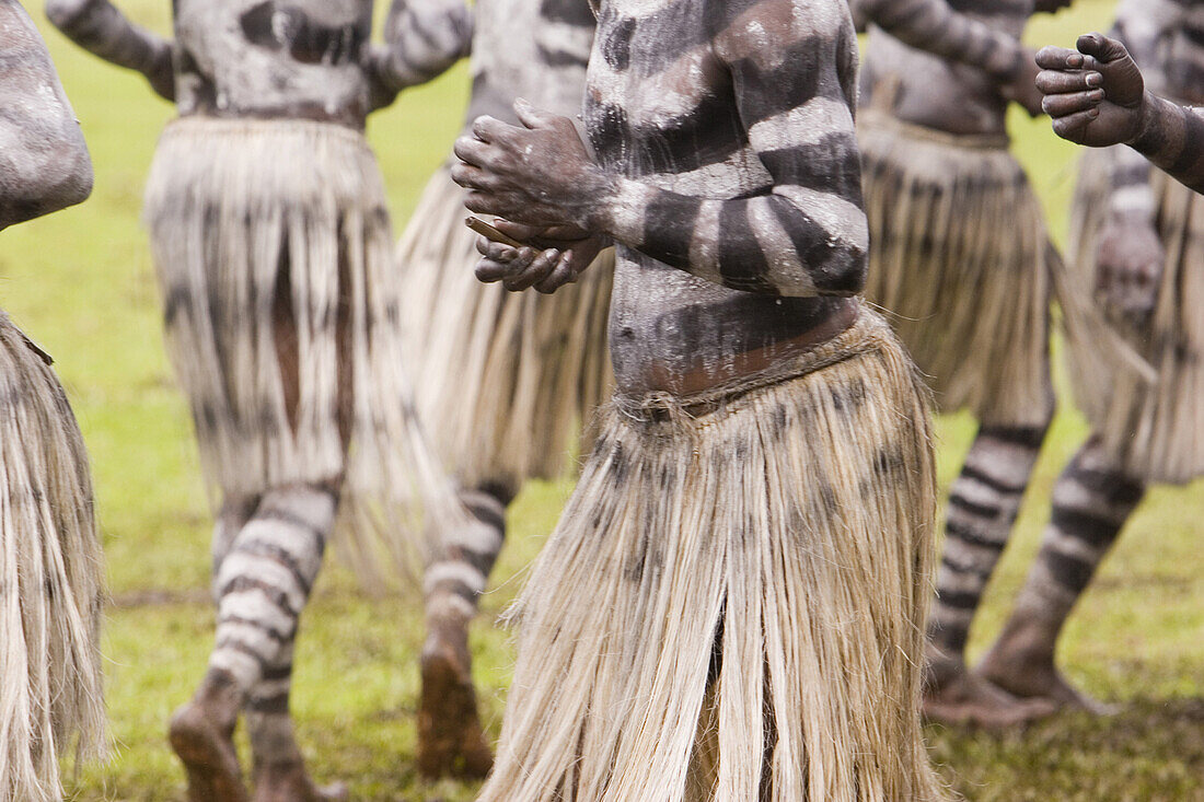 Schlangenmenschen Warakala bei Singsing Tanz, Lae, Papua Neuguinea, Ozeanien