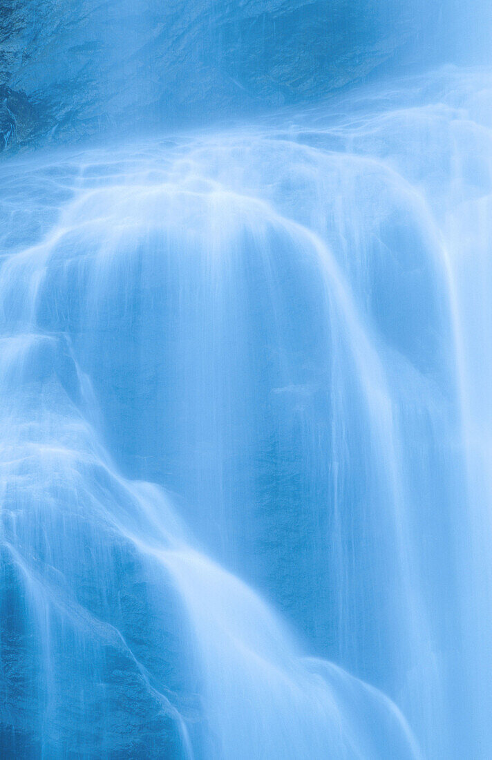 Krimmler waterfall. National park Hohe Tauern. Austria. The Alps.