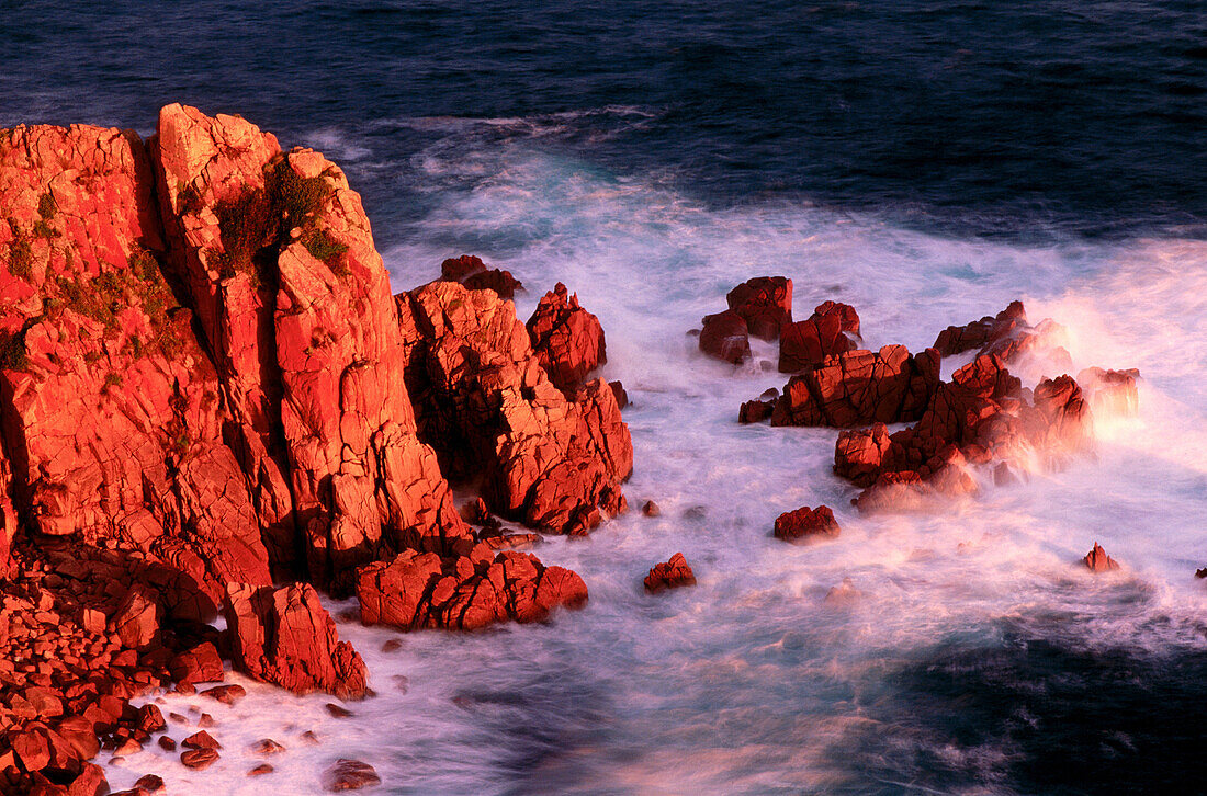 Rocks at Cape Woolamai. Phillip Island. Victoria. Australia