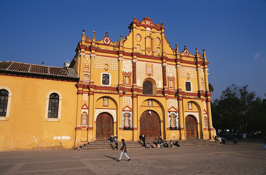 Cathedral. San Cristobal de las Casas. Mexico