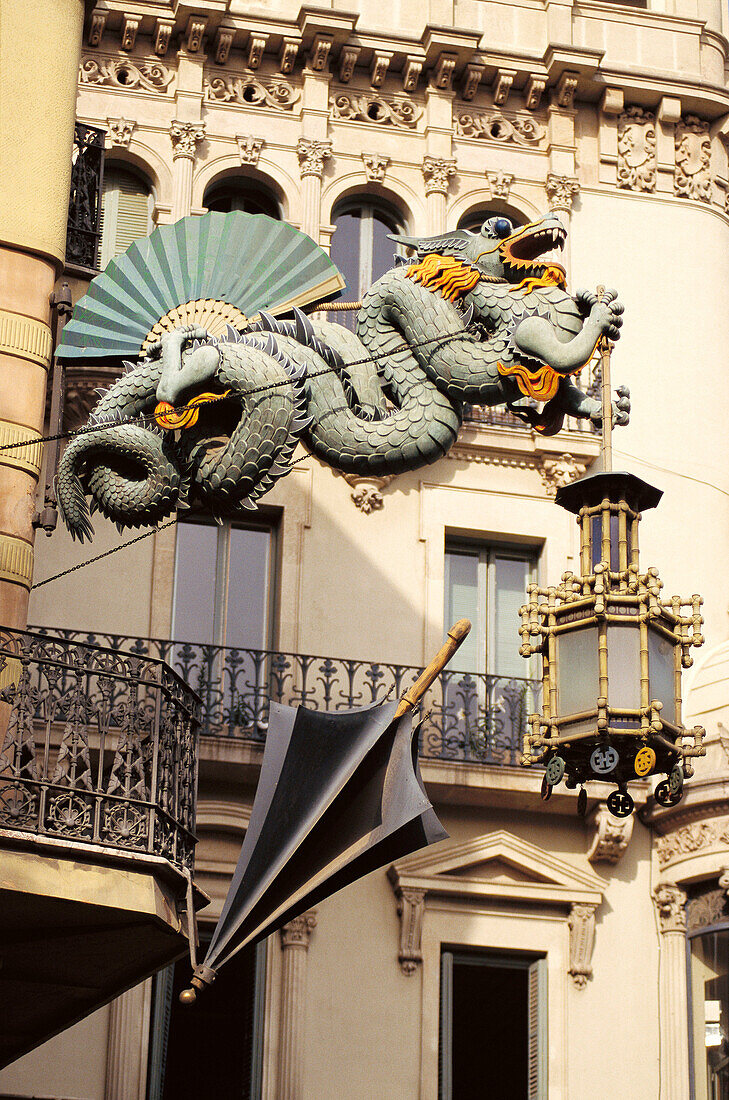 Ramblas. Barcelona. Catalonia. Spain