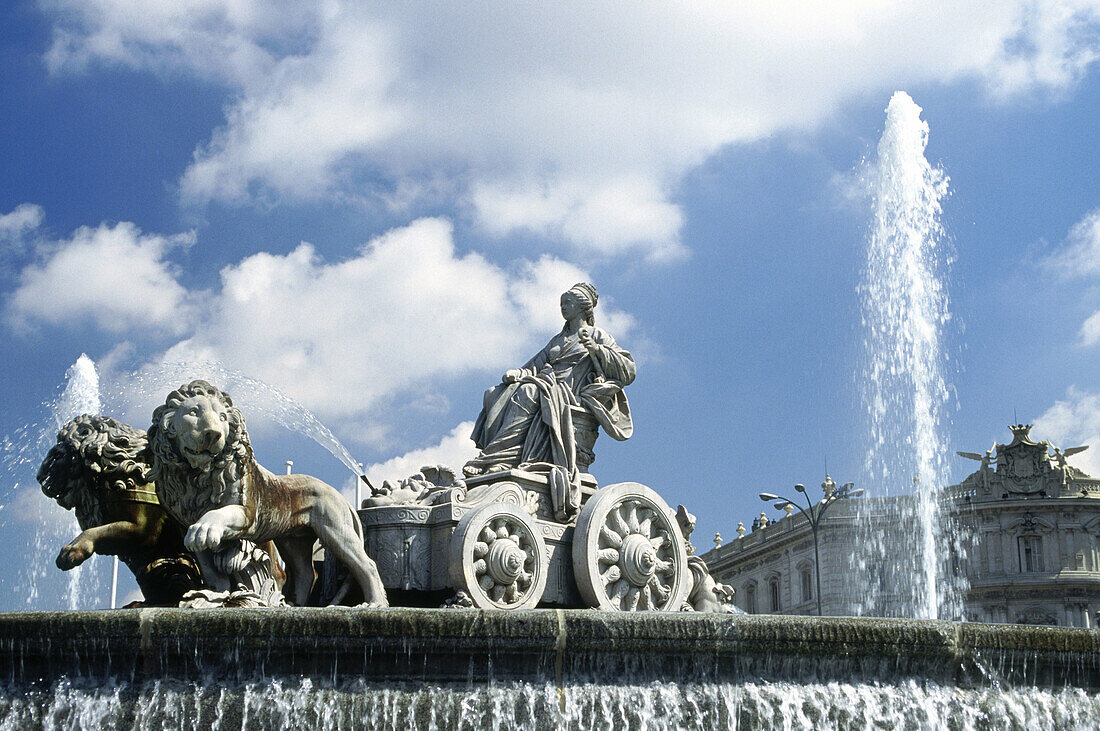 Cibeles fountain. Madrid. Spain