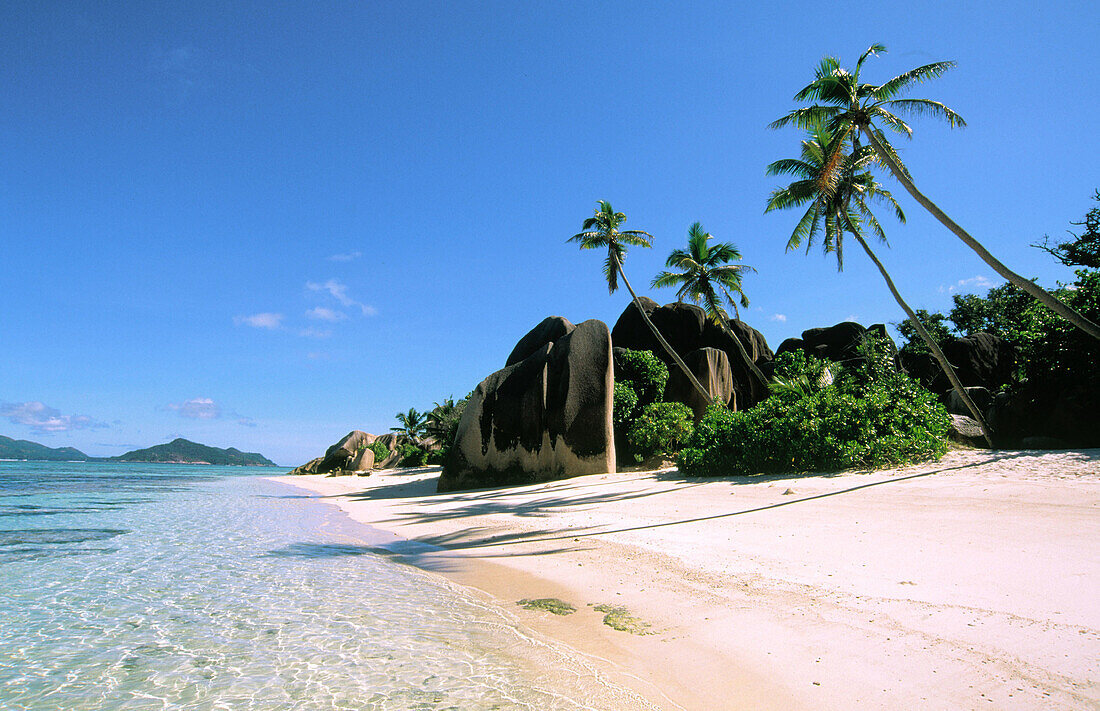 Anse Source d Argent. La Digue Island. Seychelles