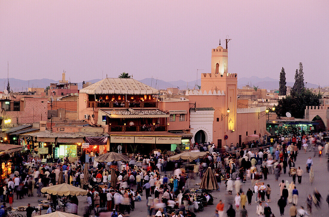Jemaa el Fna Square. Marrakech. Morocco