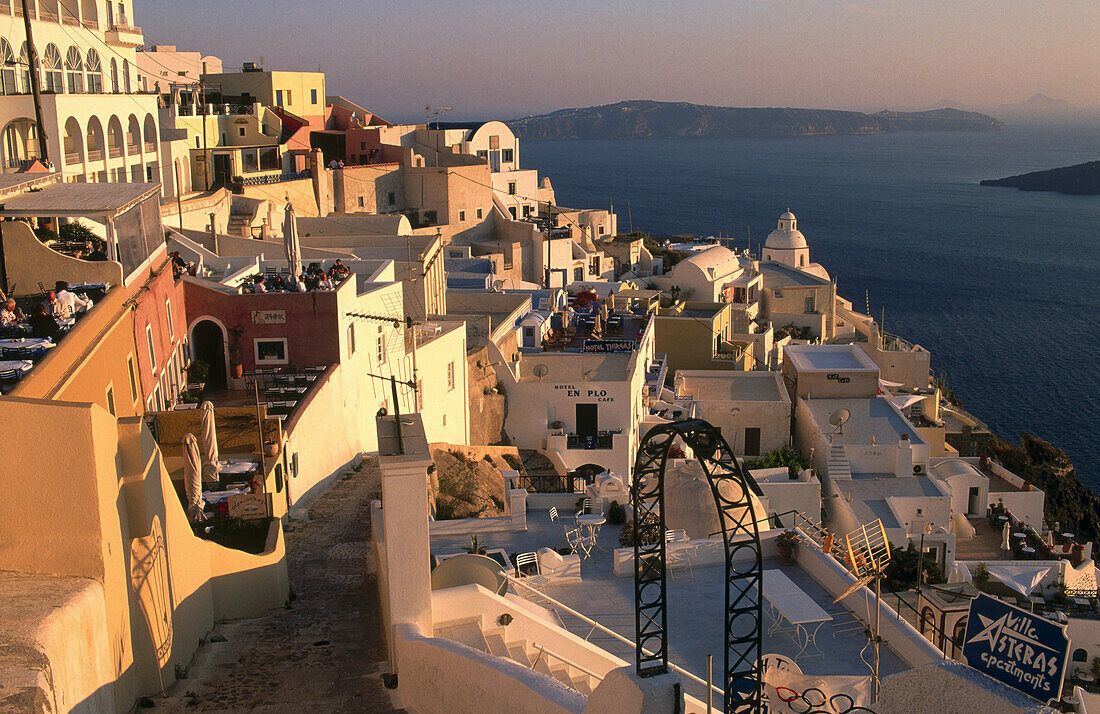 Fira, Santorini. Cyclades, Greece