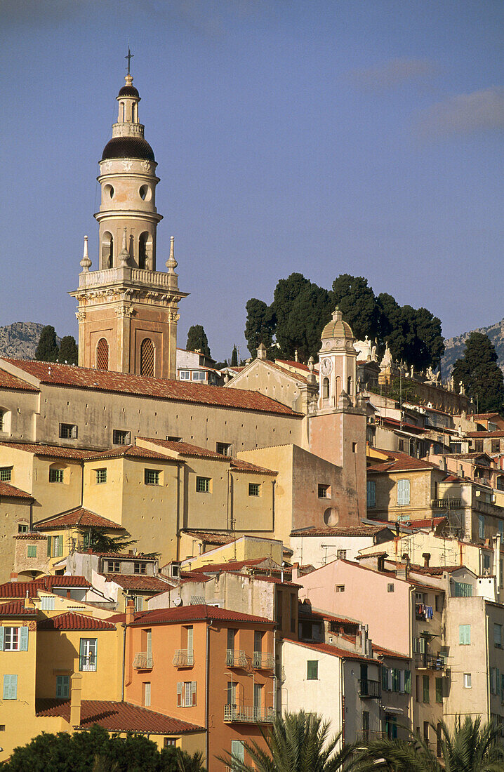 Menton. Côte d Azur, France