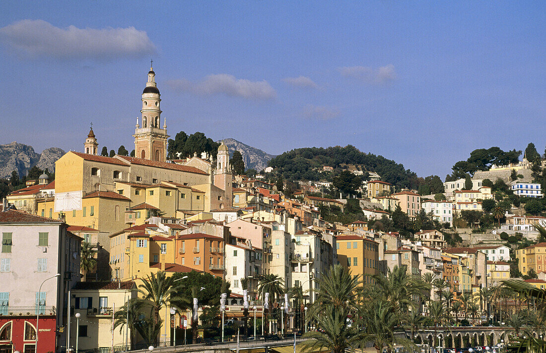 Menton. Côte d Azur, France