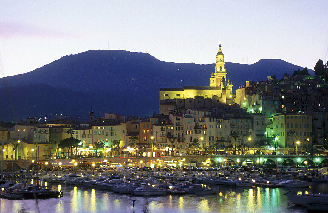 Menton. Cote d Azur. France