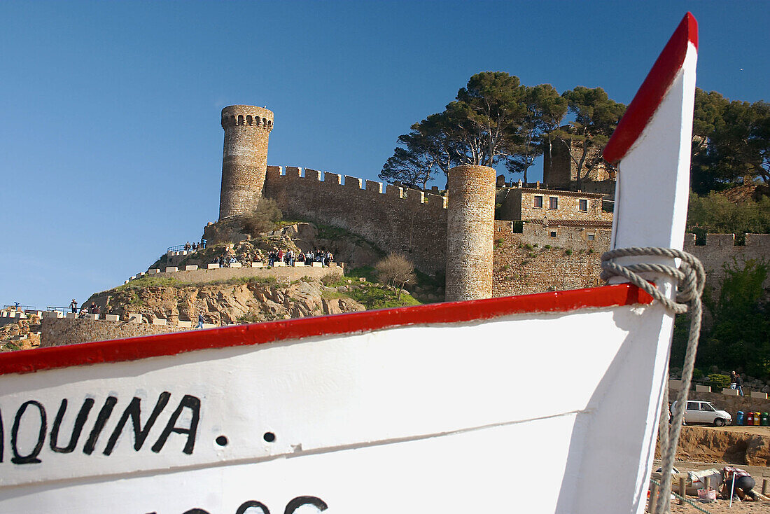 Tossa de Mar (Costa Brava). La Selva, Girona province, Catalonia, Spain