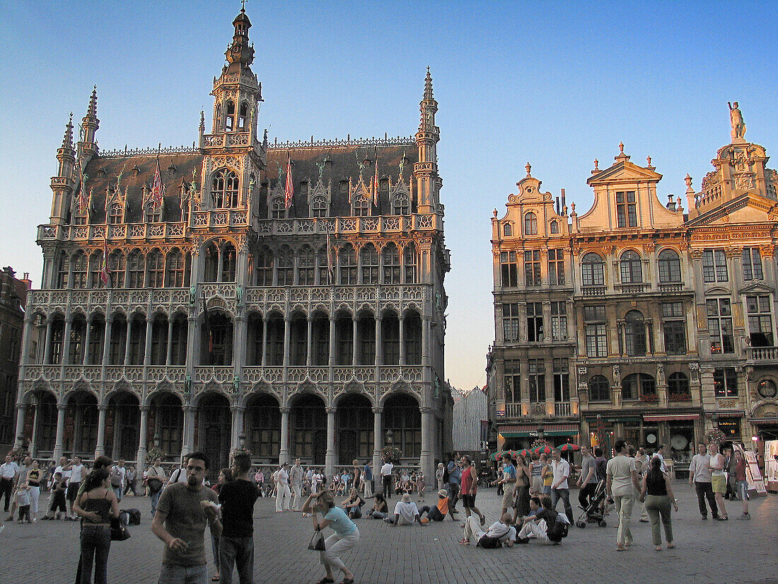 Maison du Roi at Grand Place. Brussels. Belgium