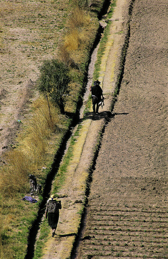 Peasants. Maimara region. Jujuy province. Argentina