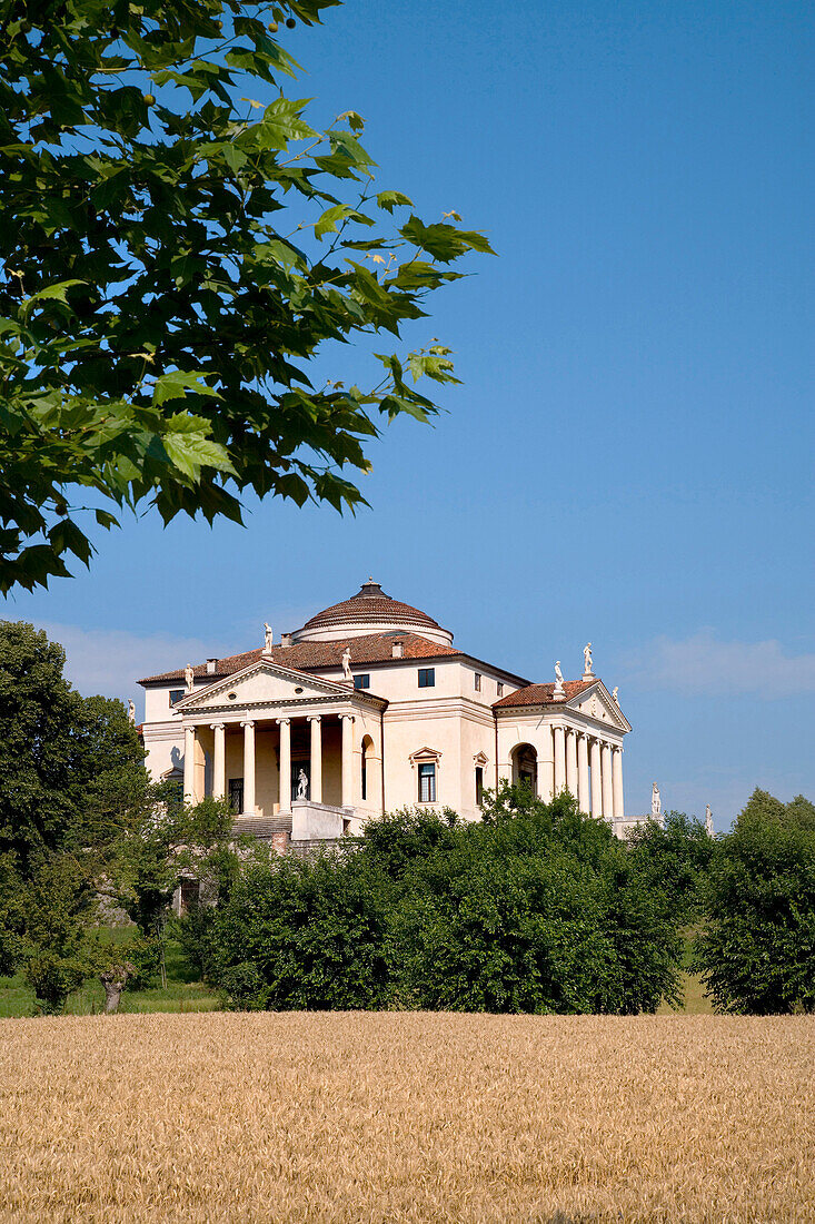 Villa Capra, La Rotonda, designed by Andrea Palladio, Vicenza, Veneto, Italy