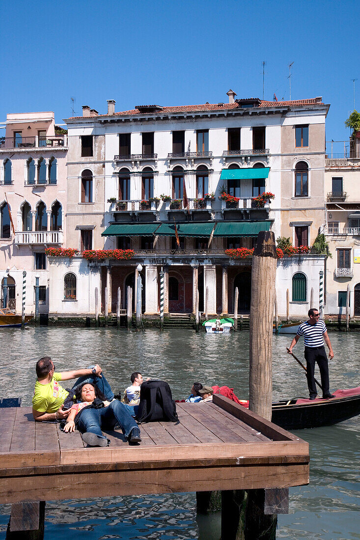 Canal Grande, Venedig, Venetien, Italien