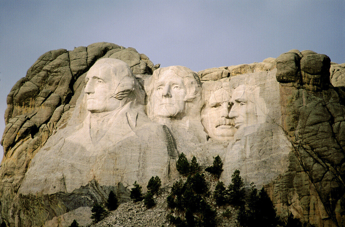 Us Presidents. Mt. Rushmore National Monument. South Dakota. USA