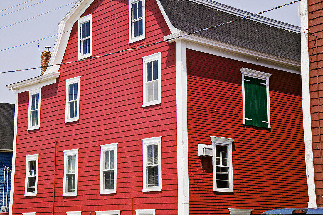 Red building, Lunenburg, Canada