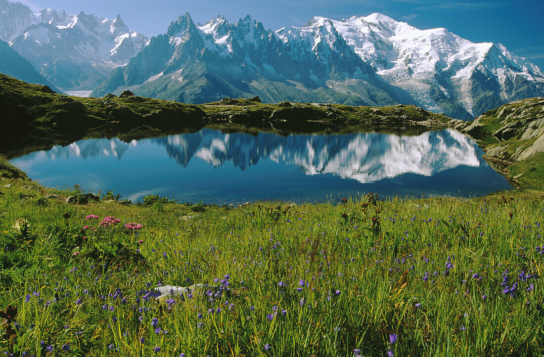 Mont Blanc. Alps mountains. France