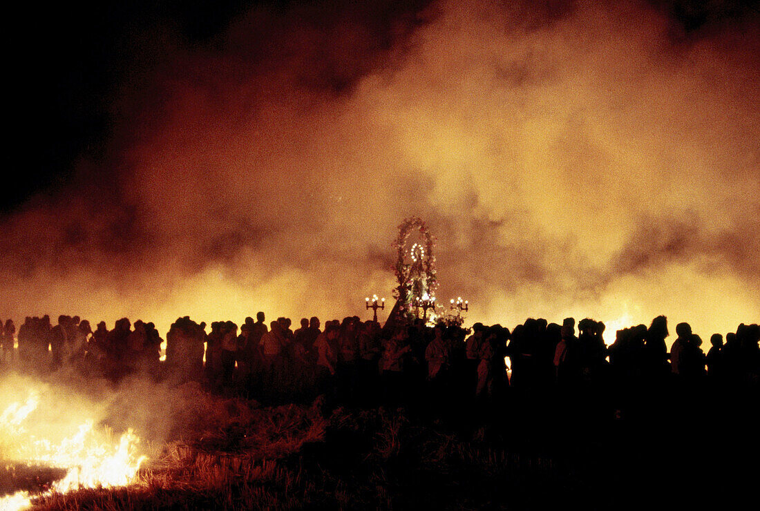 Local festival. Humanes de Mohernando. Guadalajara province. Spain