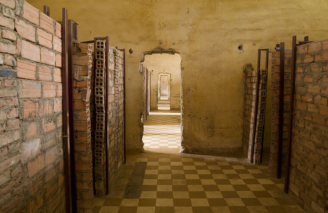 Tuol Sleng (Security Prison 21, or S-21). Phnom Penh, Cambodia