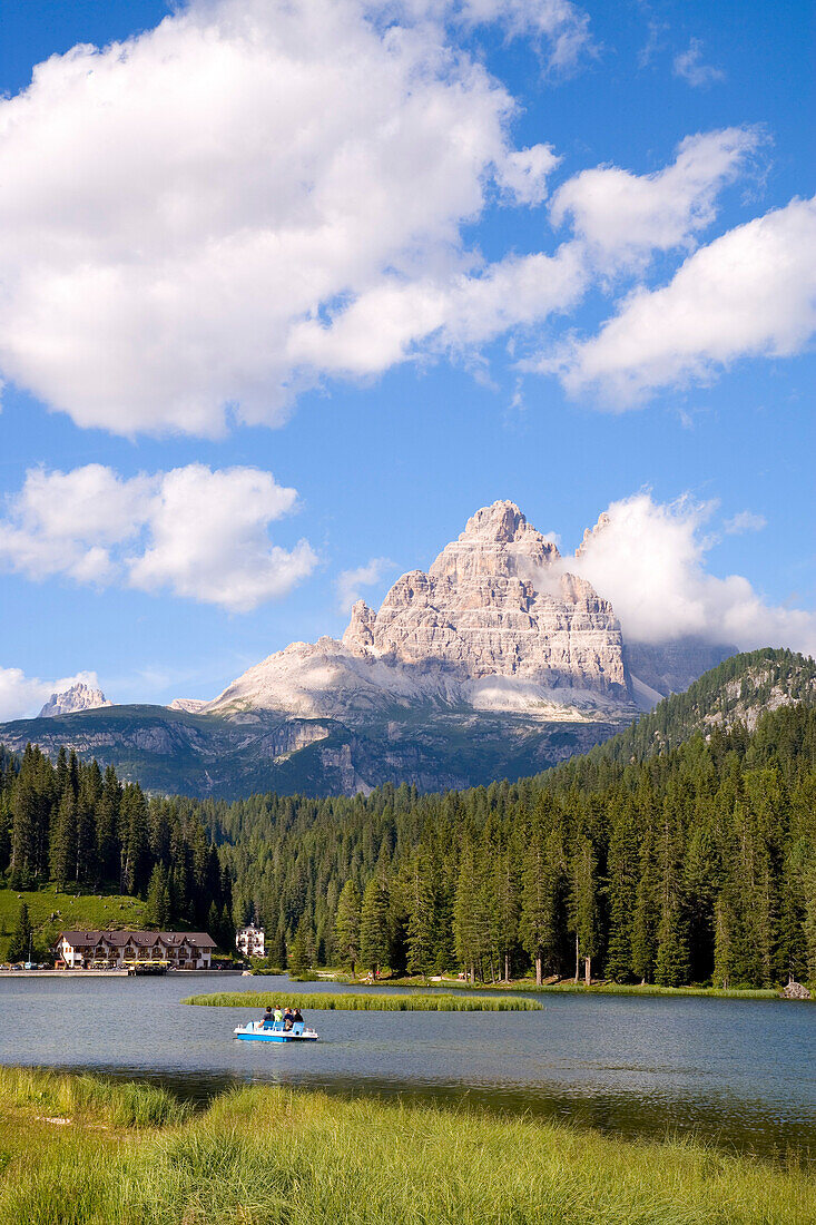 Lake Misurina, Dolomites, Veneto, Italy