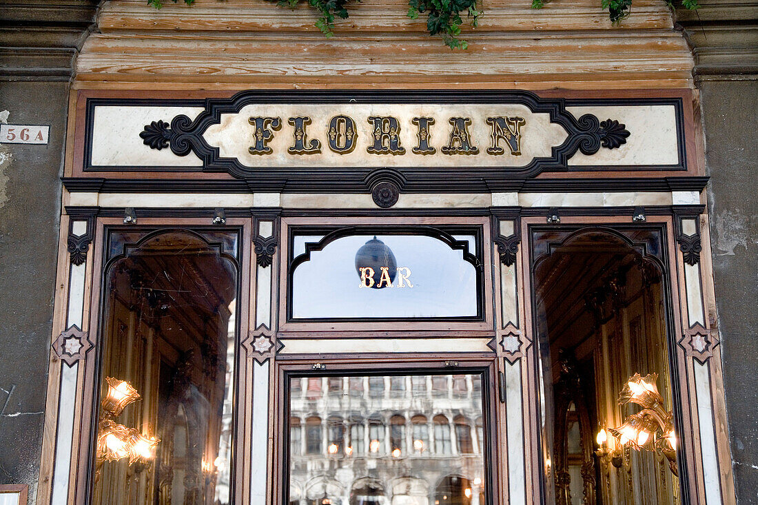 Café Florian, Markusplatz, Venedig, Venetien, Italien