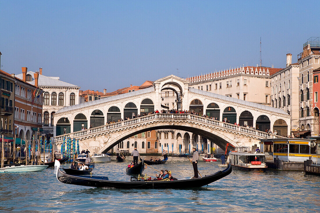 Rialtobrücke, Venedig, Venetien, Italien