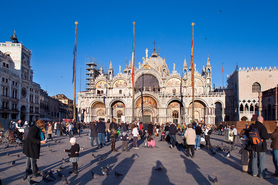 Markusdom, Markusplatz, Venedig, Venetien, Italien