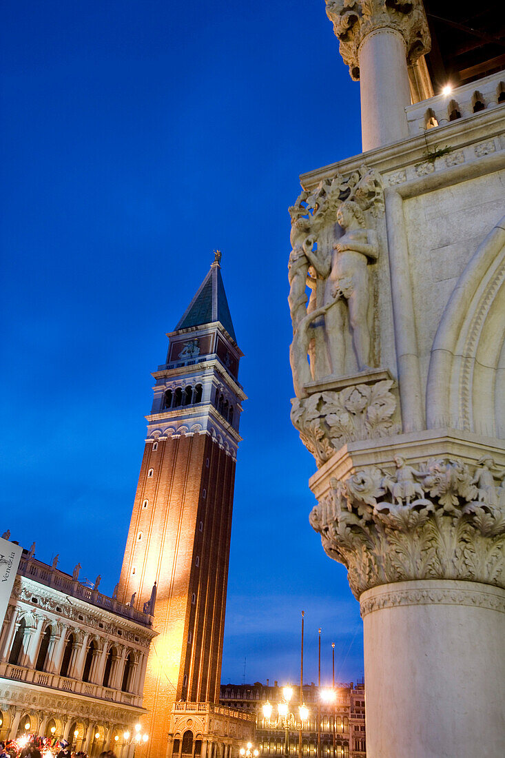 Campanile, Venedig, Venetien, Italien