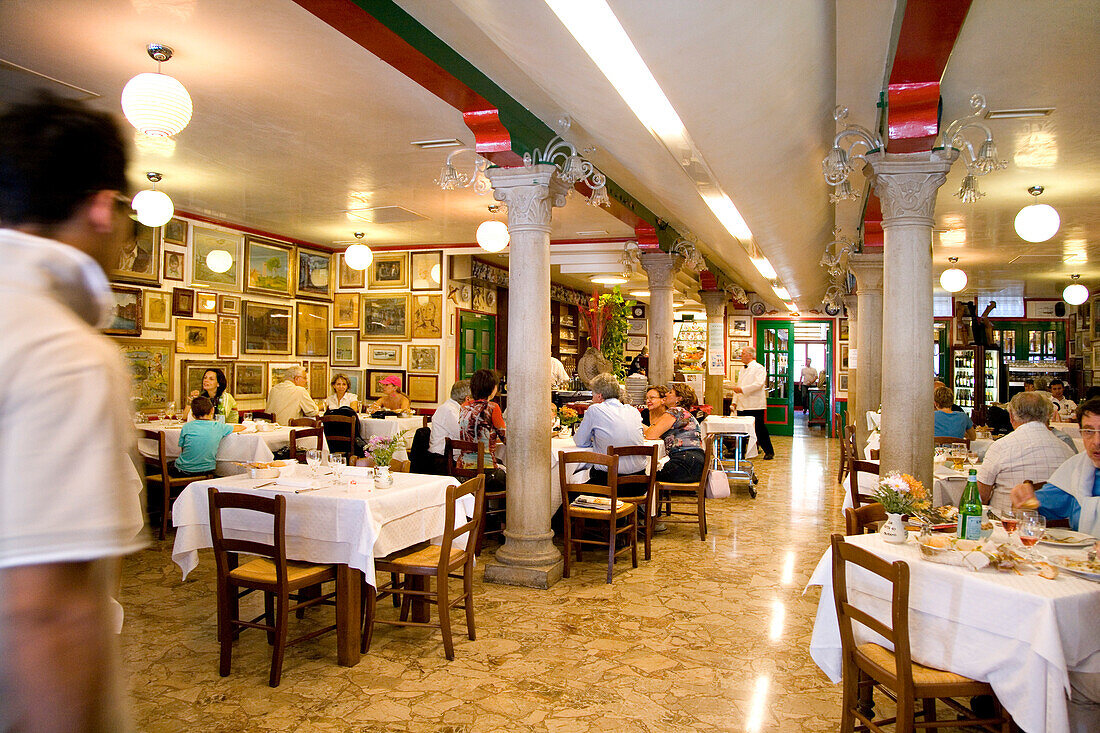 Restaurant da Romano, Burano, Venice, Laguna, Veneto, Italy
