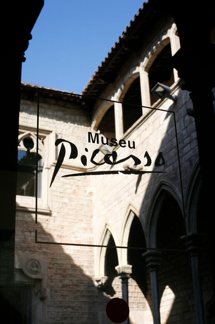 Pablo Picasso Museum, El Born, Barcelona, Katalonien, Spanien