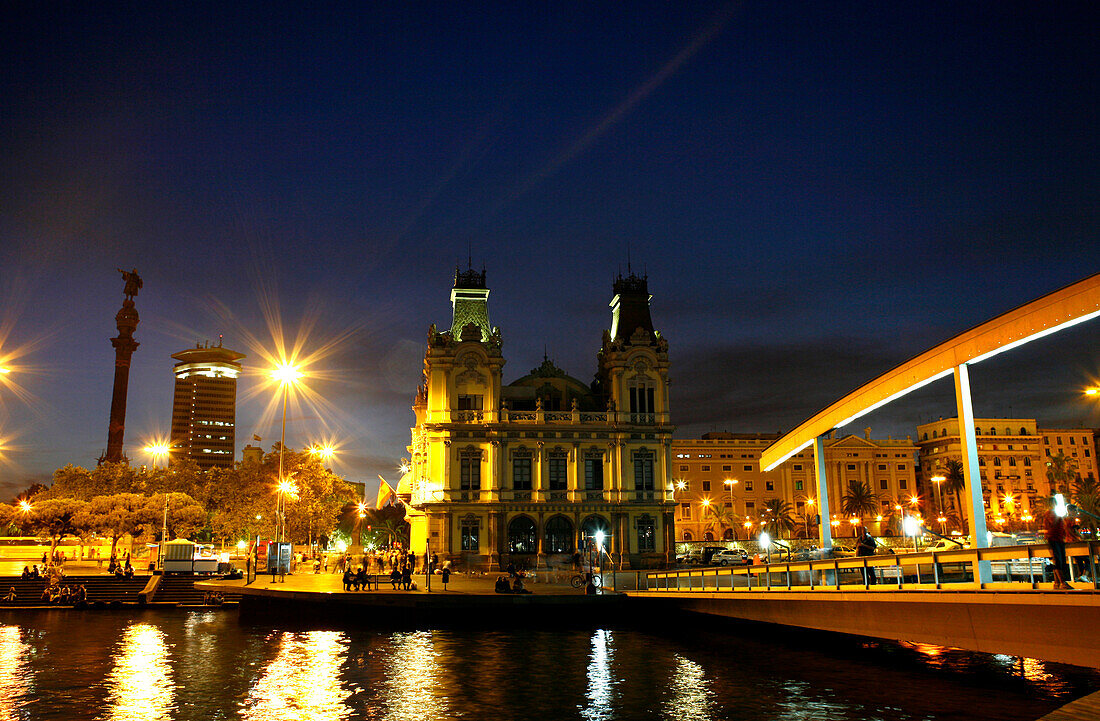 Der Hafen, Barcelona, Katalonien, Spanien