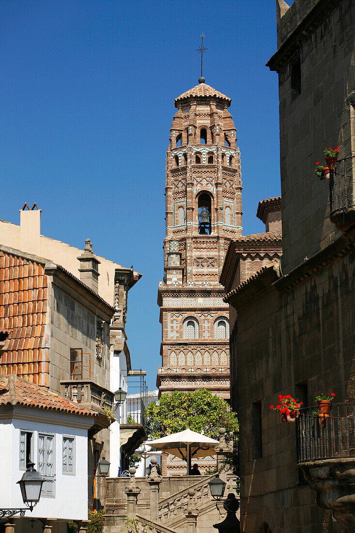 Poble Espanyol, Montjuïc, Barcelona, Katalonien, Spanien