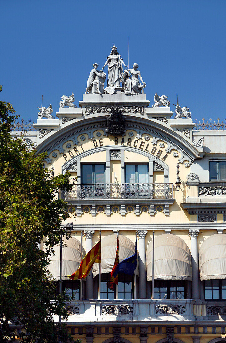 Hafen, Barcelona, Katalonien, Spanien