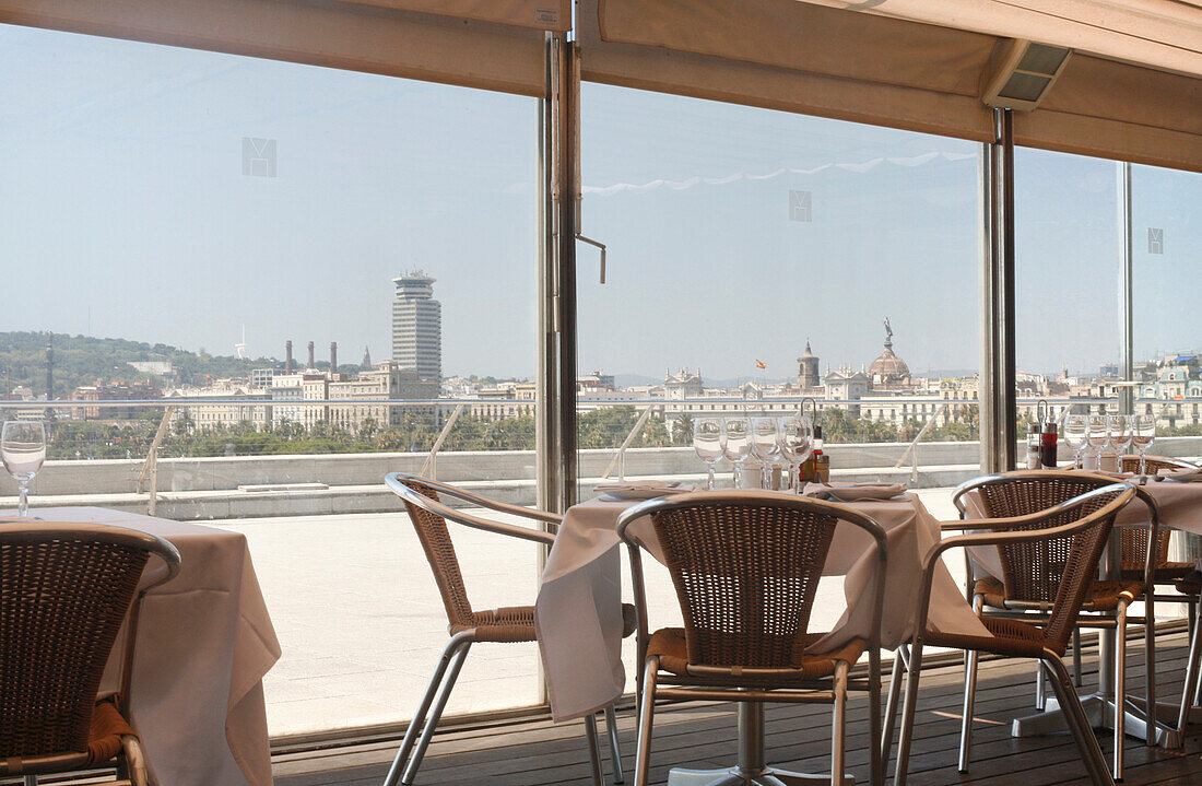 Restaurant La Miranda del Museu, Barcelona, Katalonien, Spanien