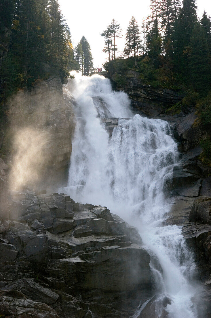 Krimmler Waterfalls, highest in Europe, Hohe Tauern Nationalpark, Austria