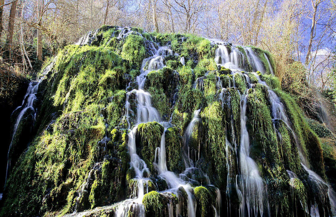 Piedra River, Monasterio de Piedra. Zaragoza province, Spain