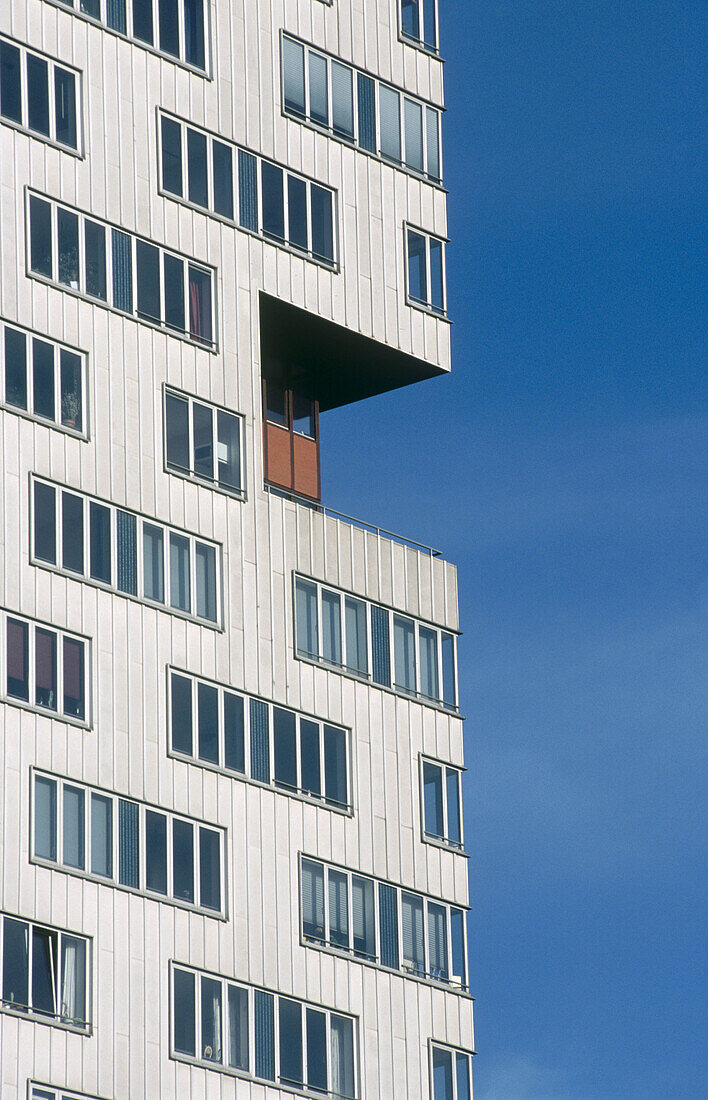 Apartment building. Sporenburg, Netherlands