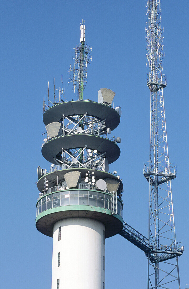 Telecommunications tower. Amsterdam, Netherlands.