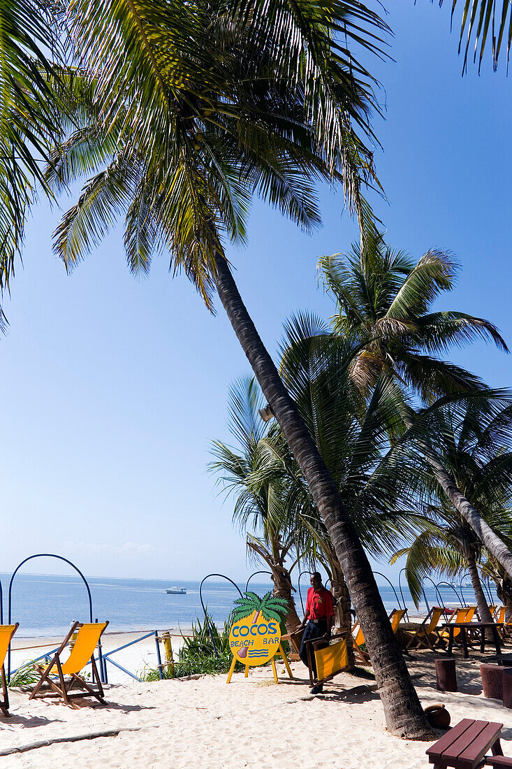 Beach bar, Sarova Whitesands Beach Resort and Spa, Shanzu Beach, Coast, Kenya