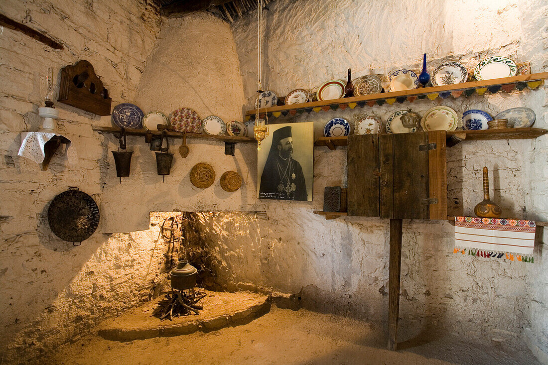 Birthplace of President Makarios, museum, Pano Panagia, Troodos mountains, South Cyprus, Cyprus